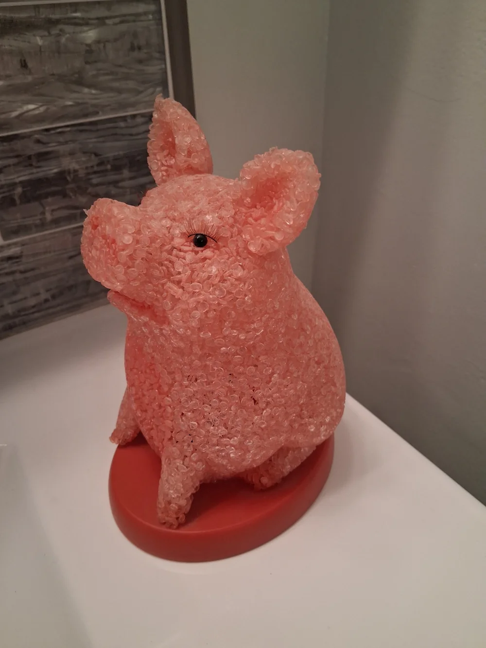 Pink Pig Home Accent Night Light - Decorative Pig Figurine
